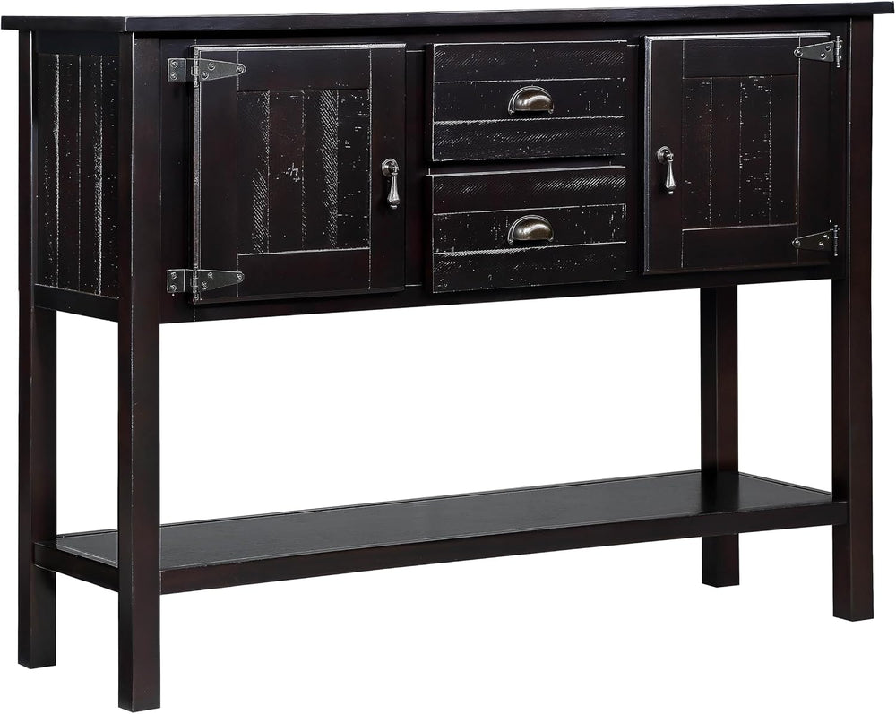 Knocbel Farmhouse 48 Inches Long Console Table for Entryway, Entry Hallway Fo...