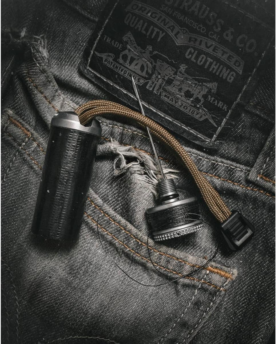 Exotac ripSPOOL Lightweight Bushcraft and Survival Complete Field Repair Kit ...