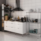 14" Deep x 30" Wide x 54" Height Wire Shelving Kit | 3-Tier | NSF Commercial Storage Rack Unit
