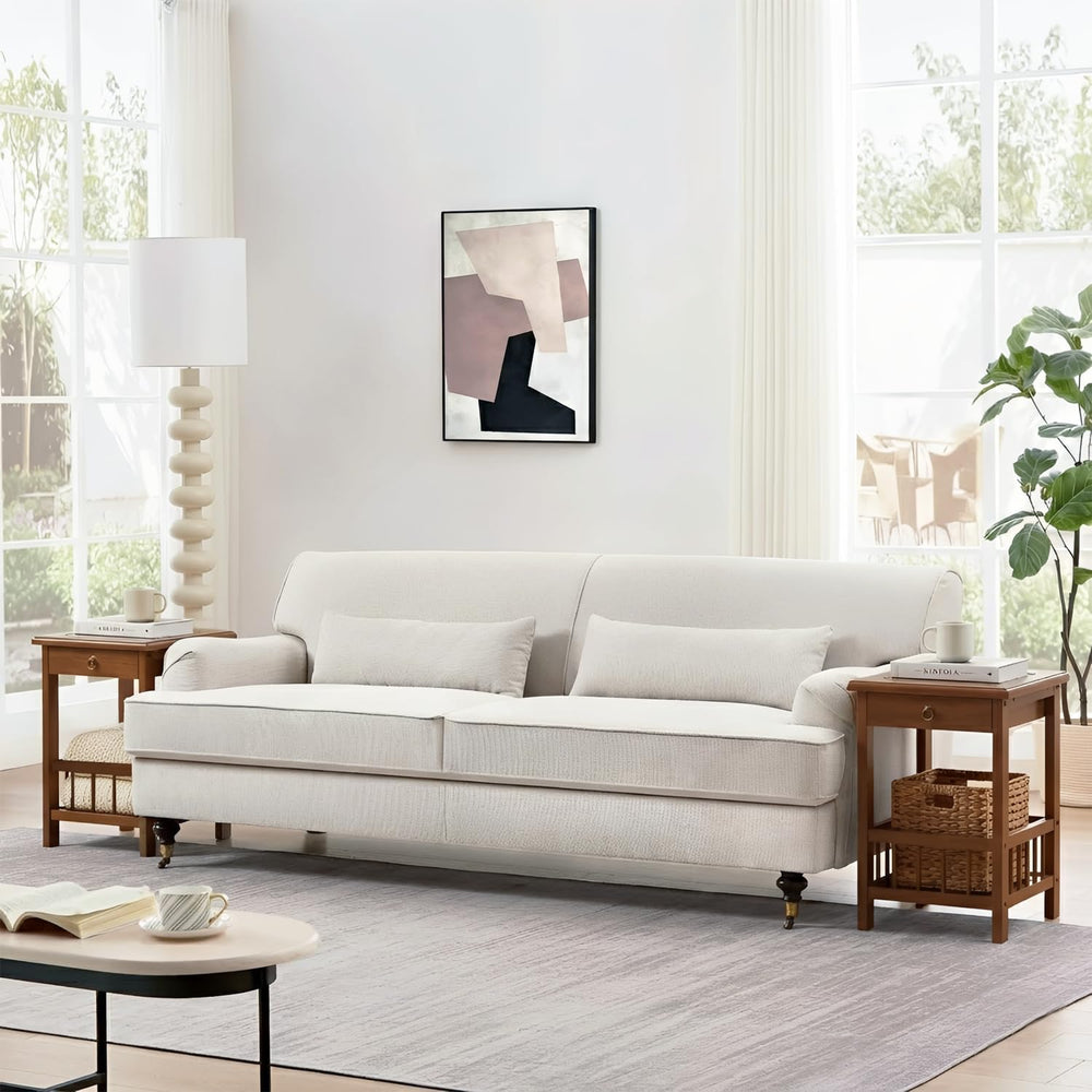 YUNMUARY-End Tables Living Room,Sofa Table, Farmhouse Side Table with Drawers...