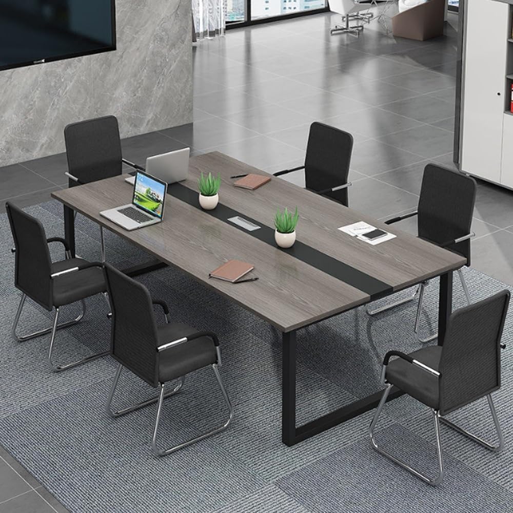 Generic Modern Office Conference Table, 63"L*31.5"W*29.1H/160*80*74...