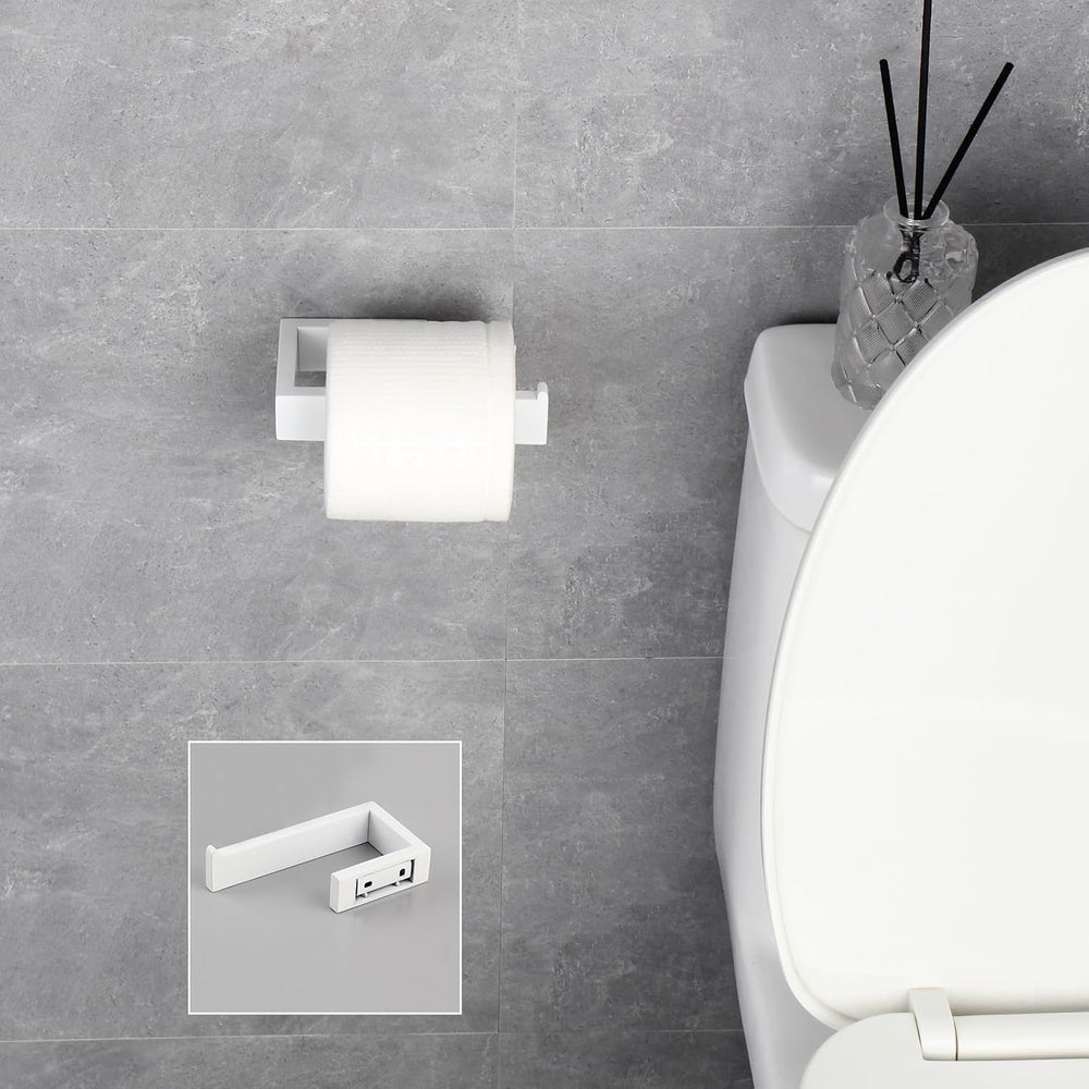GERZWY Bathroom 2-Piece Accessory Set SUS 304 Stainless Steel Toilet Paper Ho...