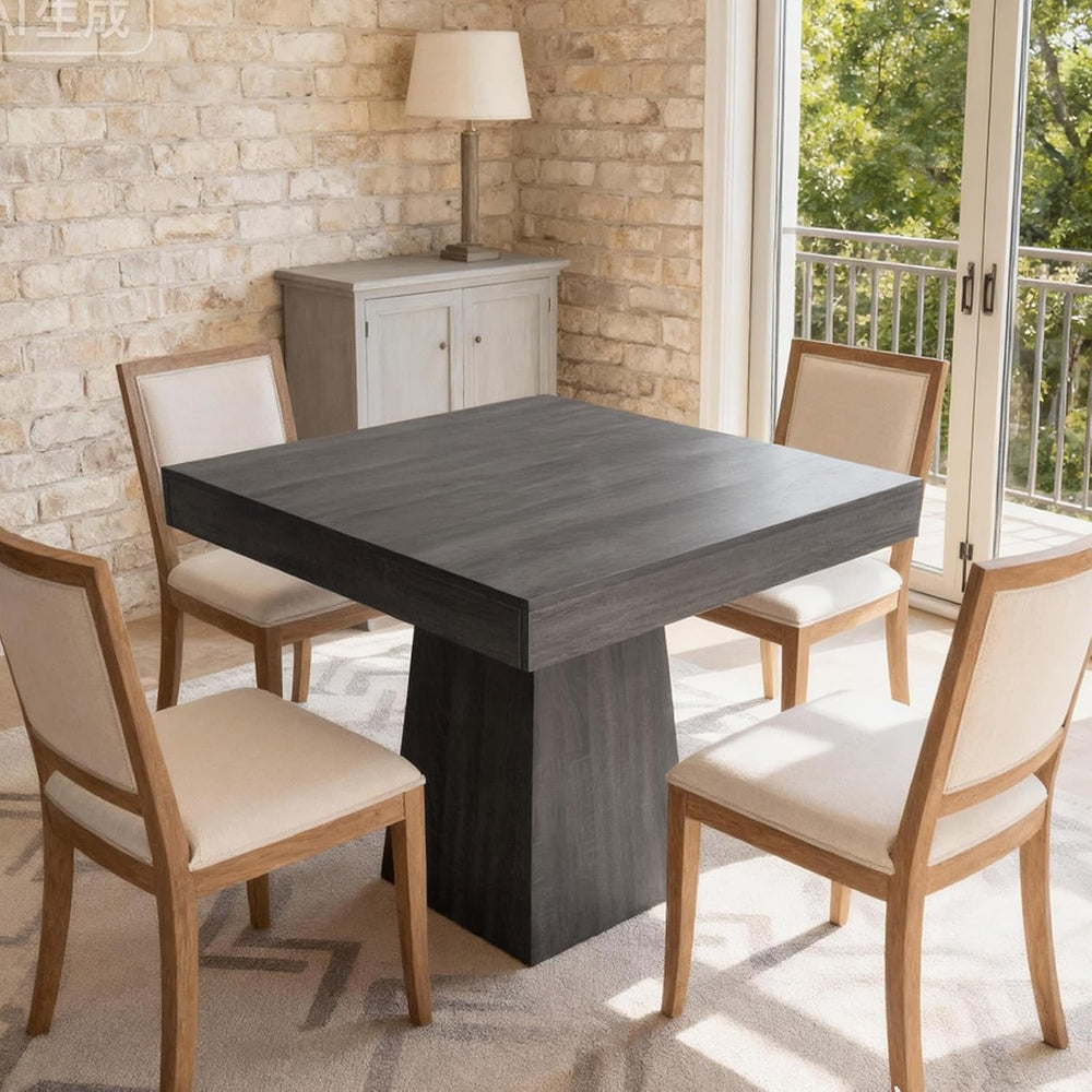 GarveeHome Square Dining Table for 4, 31.5'' Small Kitchen Table with...