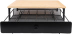 WALFRONT Coffee Pod Drawer, Iron Coffee Capsule Organizer Tray with 36 Pods Capacity for Home Office and Cafe Use
