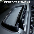 Muslogy for 2025 2024 2023 Pilot Dash Storage Tray Insert Behind Screen Center Console Organizer Interior Accessories Compatible with Honda Pilot 2023-2025 Sport EX-L TrailSport Touring Elite(Black)