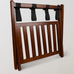 Casual Home Luggage Rack, Walnut (New)
