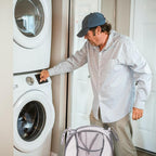 Collapsible Pop Up Laundry Hamper, Extra Large Mesh Foldable Laundry Basket, 28" x 16" x 16" (Grey)