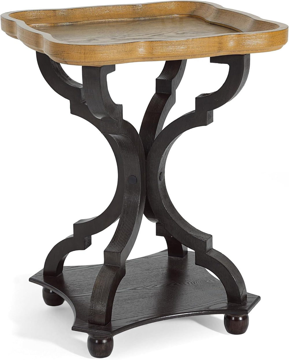 Christopher Knight Home Eudora 25" Small End Table, Hourglass Design Acc...