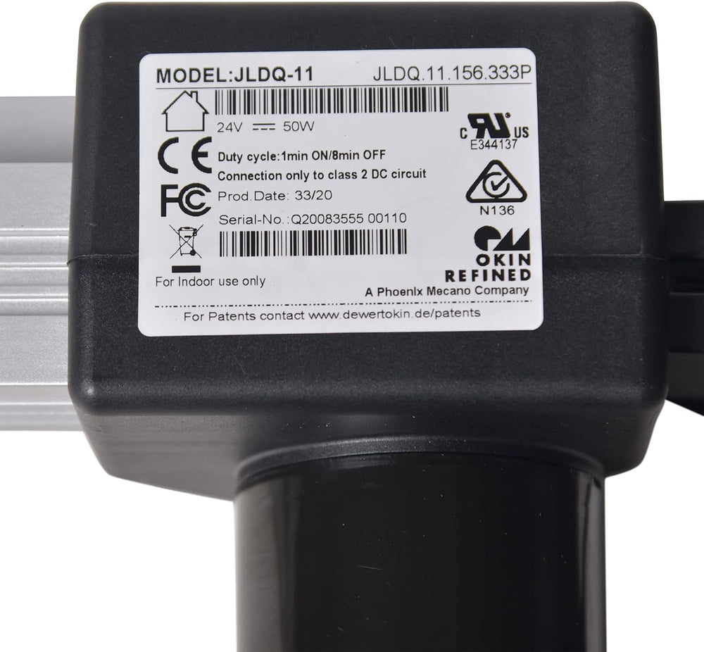 Okin Model JLDQ-11 & JLDQ.11.156.333P Power Recliner Lift Chair Motor, JL...