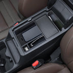 Center Console Organizer Compatible with 2026 2025 2024 2023 Honda CR-V Armrest Storage Box Coin and Glass Holder ABS Plastic Insert Secondary Storage Interior Accessories
