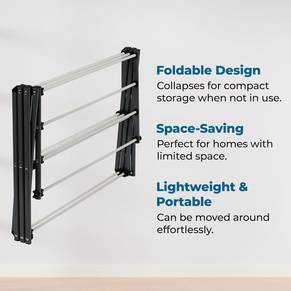 Honey-Can-Do Collapsible Clothes Drying Rack – Durable, Space-Saving Laundry ...