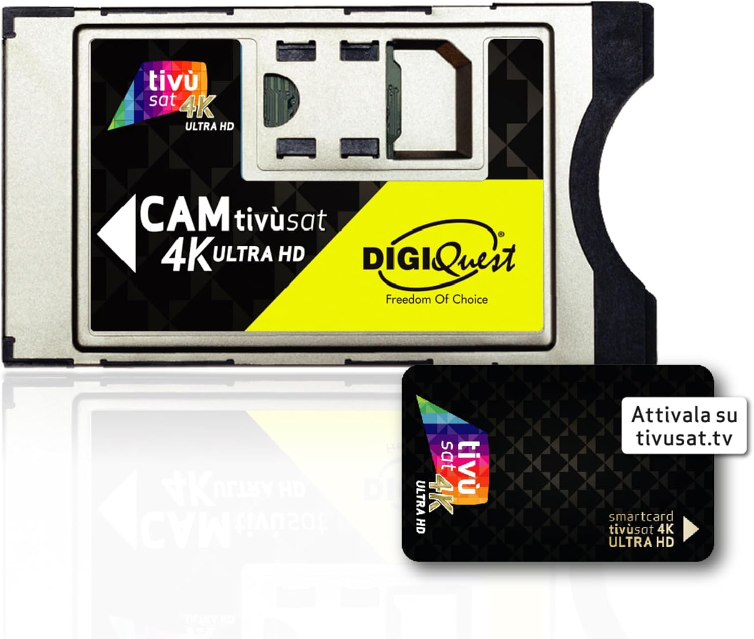 Digiquest CAM Tivùsat 4K Ultra HD Memory Card