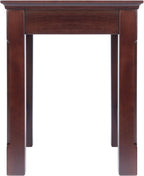 Winsome Xola Nesting Tables, Cappuccino | Small Square Coffee or End Table Set for Bedroom, Living Room, Den, Elegant Furniture for Any Home Decor