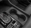 LUWU 2026 Passport Center Console Cup Holder Compatible with 2023 2024 2025 Pilot & 2026 Passport Interior Accessories Center Console Silicone Cup Holder Insert 2025 Pilot Accessories Black