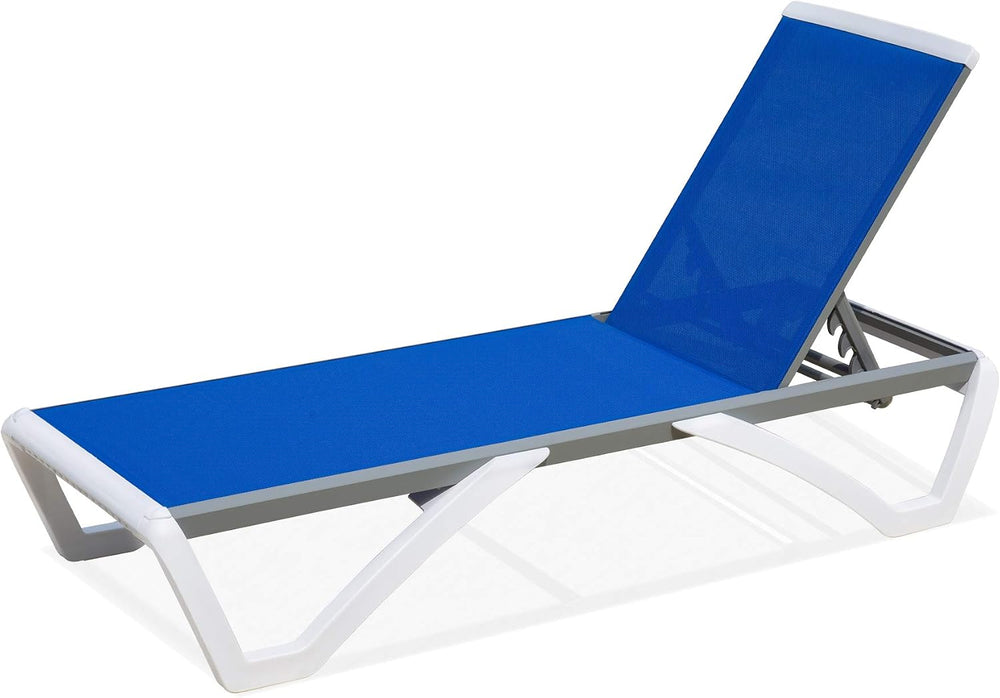 Domi Pool Patio Lounger Chair Outdoor Chaise Lounge Chair