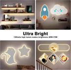 32.8ft 3000K Bright COB LED Strip Light, Dimmable, Warm White, Indoor, RF Remote, Adhesive, for Living Room, Shelf, Cabinet, Kitchen, 2 Rolls of 16.4ft