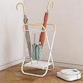 Entryway Umbrella Stand Umbrella Holder Indoor Umbrella Storage with Drip Trays Metal