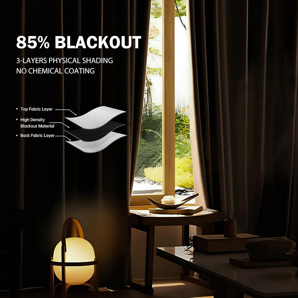 Room Divider Ceiling Mounted Curtains Track Sets Extra Wide Blackout Curtain ...