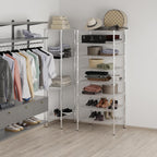24" Deep x 30" Wide x 74" Height Wire Shelving Kit | 8-Tier | NSF Commercial Storage Rack Unit