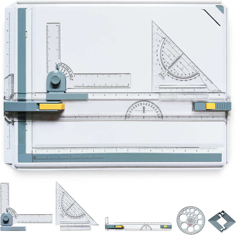 A3 Drawing Board Drafting Table Multifunctional Drawing Board Table with Clea...