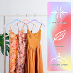30 Pack Velvet Hangers Multicolor Set – Non-Slip Slim Flocked Clothes Hangers with Notches & 360° Swivel Hook, Space-Saving Felt Hangers for Dresses, Shirts, Coats