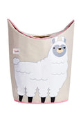 3 Sprouts Baby Laundry Hamper, Handles and Lid, Storage Basket, Llama | Handles and lid, Large storage basket, Toy bin, Nursery room decor, Baby clothes organizer, Bedroom or playroom storage