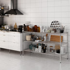 21" Deep x 60" Wide x 34" Height Wire Shelving Kit | 3-Tier | NSF Commercial Storage Rack Unit