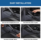 Center Console Organizer Compatible with INEOS Grenadier 2020-2024, Handbrake Storage Organizer ABS Material Insert Tray Accessories (Black)
