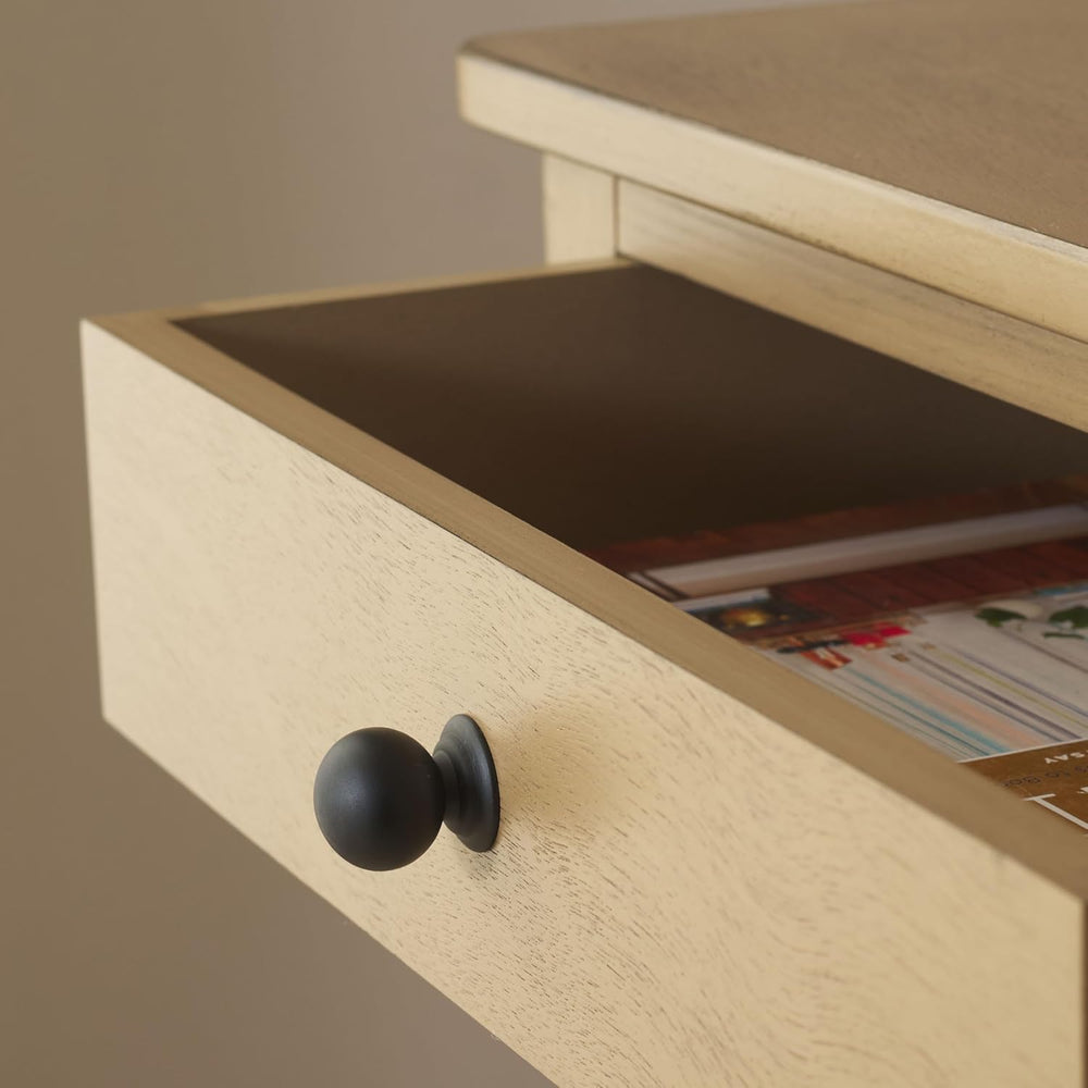 SAFAVIEH Home Collection – Haven Desert Brown Accent Table with Drawer & ...