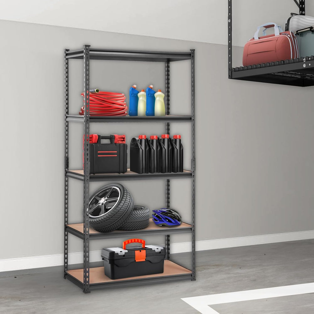 VEVOR Storage Shelving Unit, 5-Tier Adjustable, 2000 lbs Capacity, Heavy Duty...