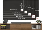 Atelier Mobili Floating TV Stand - Wall Mounted TV Stand for 75 Inch TV - Floating TV Shelf - Modern TV Stands for Living Room - Sleek Entertainment Center Design (Walnut, 2 Doors 2 Shelves)