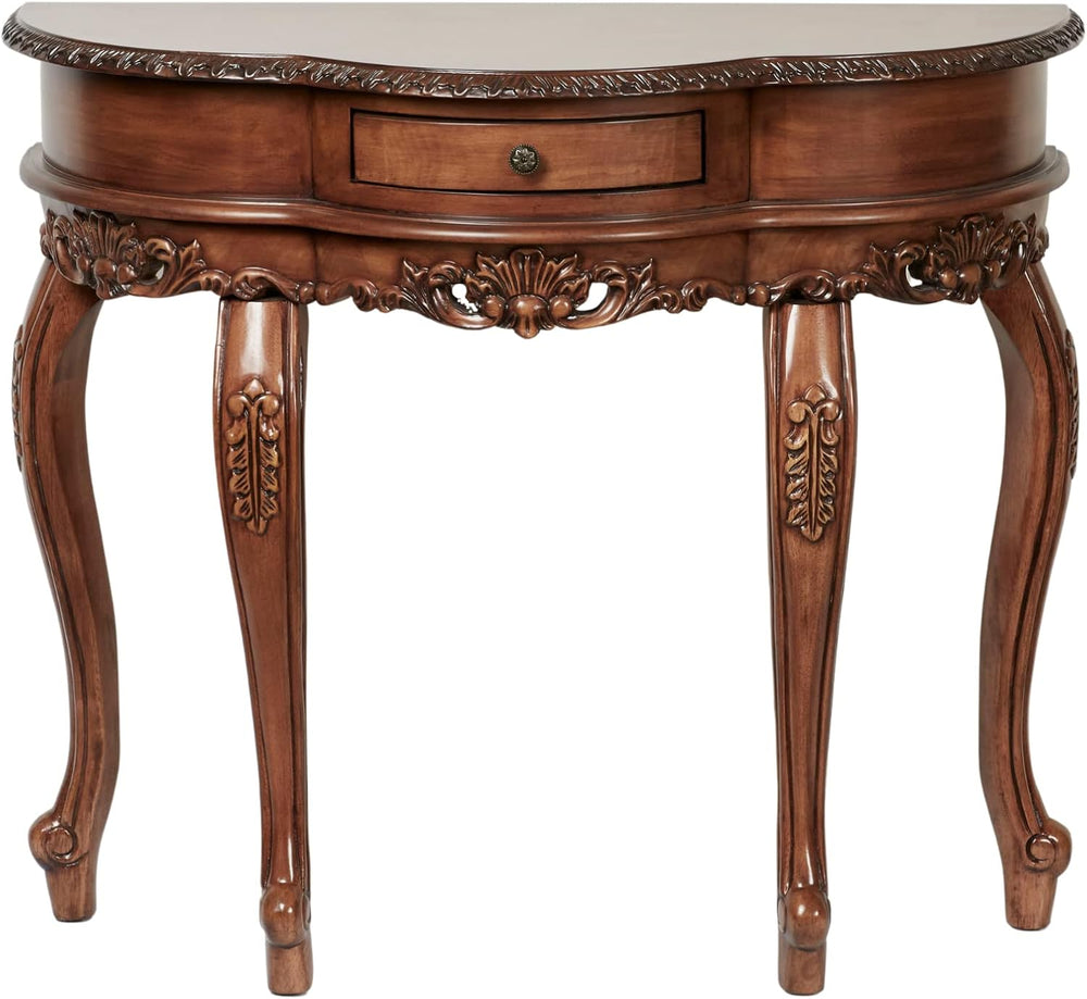 Touch of Class Traditional Delegato II Console Table, Natural Cherry Finish