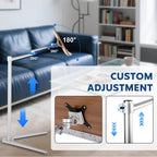 FAHKNS Book Stand for Reading，Multifunctional Book Stand for Reading with Wooden Platform & Elastic Book Clip，Suitable for Holding Books，Laptops，Tablets，Mobile Phones，Projectors
