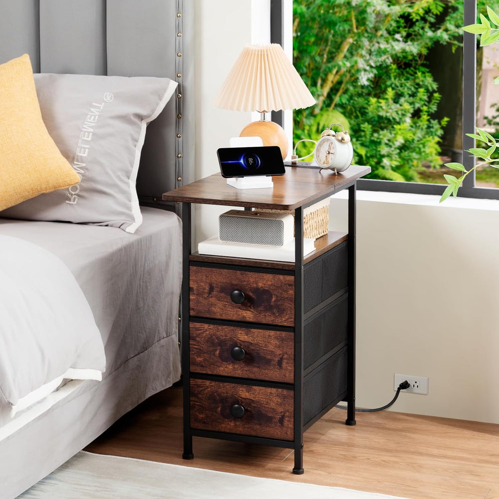 AMHANCIBLE End Tables, C Shaped