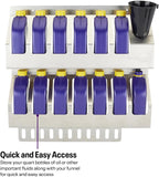 Speedway Motors 12-Quart Oil Storage Shelf, Aluminum, For Garage/Trailer