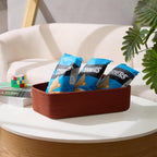 Large Shallow Organizing Baskets 15x11x5.1 Inches - Rope Woven Storage Bins for Bathroom, Shelves, Cube Closet, Red 4 Packs