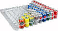 Display Technologies Visi-Slide Gravity Fed Organizer for 12/16oz low ring Beverages on Flat and Angled Shelves in Cold Vaults & Coolers, Drink Organizer (Pack of 2)