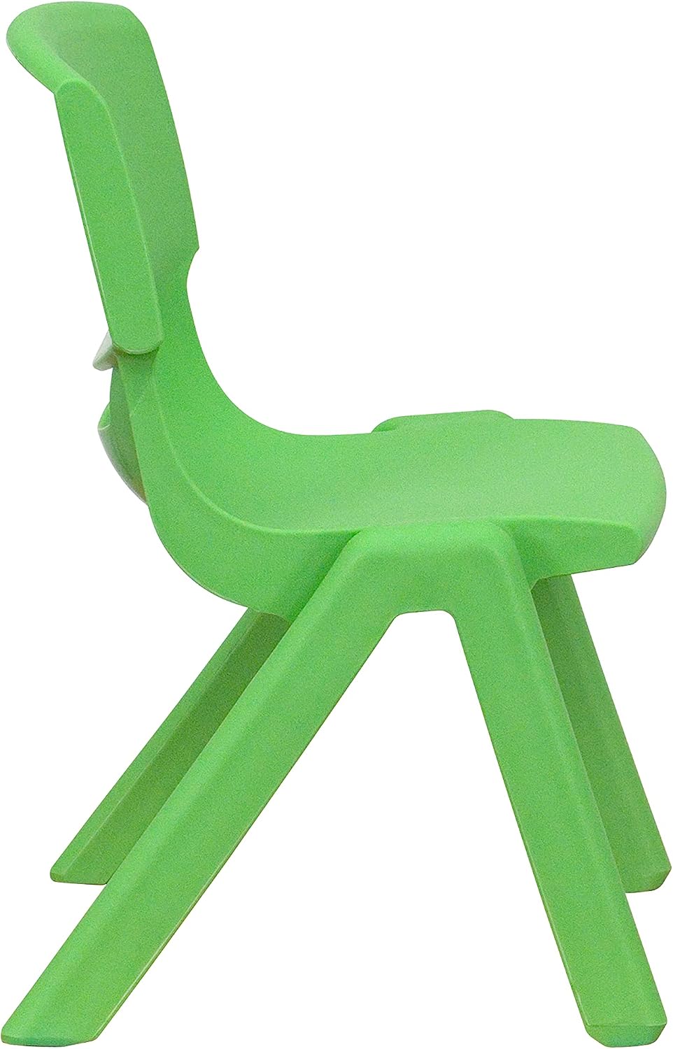 Flash Furniture 24 in Plastic Square Activity Table with 2 Chairs, Green | He...