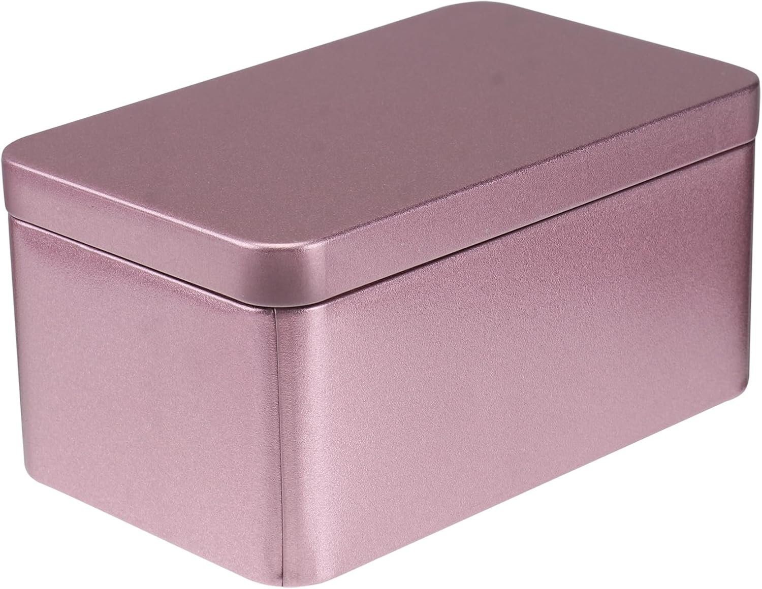 Alipis Tea Leaf Storage Container Rectangular Tinplate Box Mini Portable Tea Tin for Candies Snacks and Small Items Home Storage Box with Lid 5.11 X 3.14 X 2.36 in