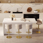 homary Kitchen Island with Storage & Wine Rack, 72" Modern White Kitchen Cabinet with Sintered Stone Top, Large Fixed Island with 3 Drawers & 6 Adjustable Shelves, Without Bar Stools