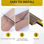 Floor Cord Cover 3.3FT Cord Covers for Wires on Floor Protect Wires & Prevent Trip Hazards, Easy to Cut for Home, Office, School, Concerts, Cavity W0.6in x H0.32in