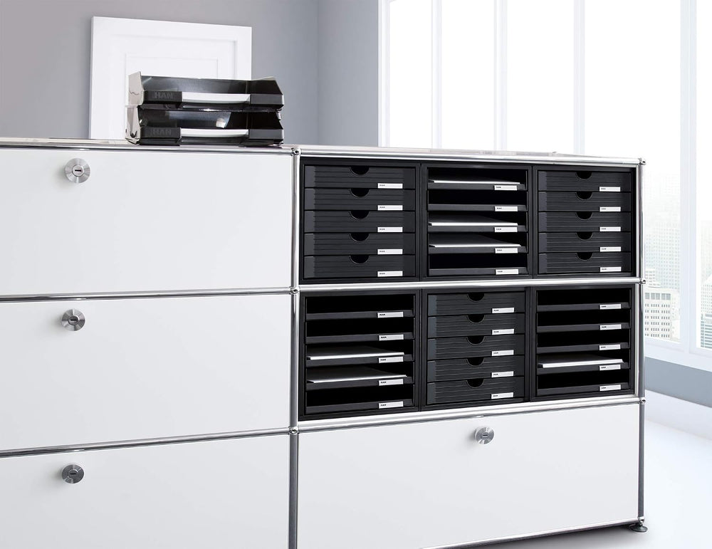 HAN 1450-14, SYSTEMBOX drawer set. Innovative, attractive design with 5 close...