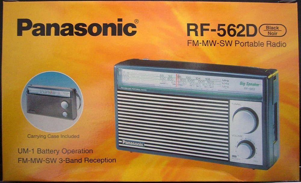 PANASONIC RF-562D AM FM SW Shortwave Transistor Radio - Retro Design (Battery...