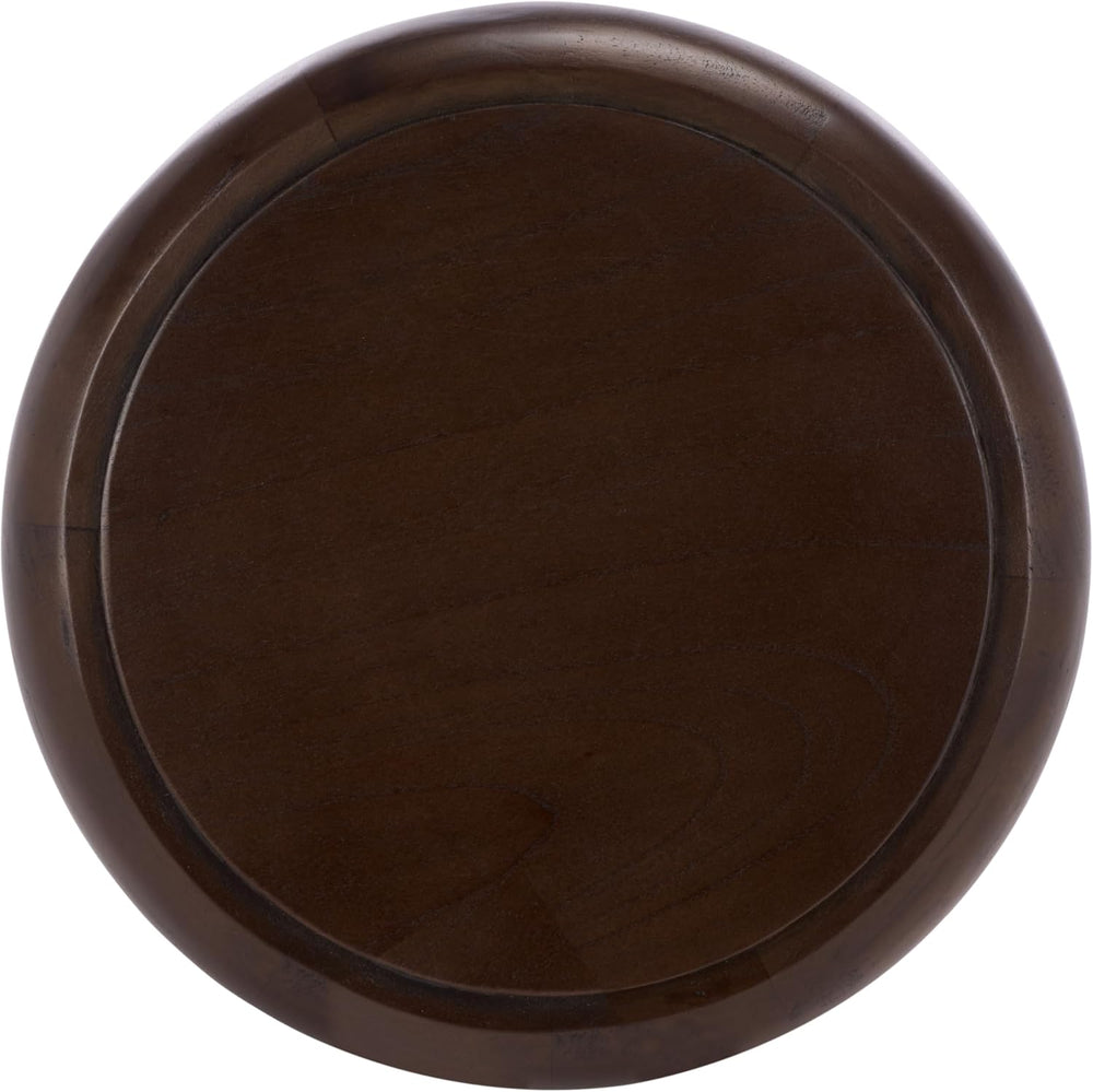 SAFAVIEH Home Collection - Anatoly Brown Accent Table, Sculptural Round Side ...