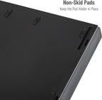 Mind Reader Single Serve Coffee Pod Drawer, 30 Pod Capacity, Countertop Organizer, 10.5"L x 12.75"W x 2.5"H, Black