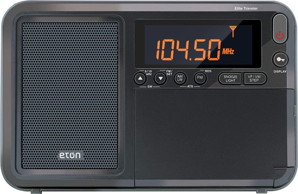 Eton Elite Traveler AM/FM, Longwave, Shortwave Radio with RDS, World Clock, 5...