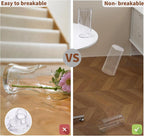 4 Pack Acrylic Cylinder Vases for Centerpieces,5x10 inch Tall Clear Flower Vase, Unbreakable Vases,Hurricane Candle Holders Floating Candle Vase for Wedding Dinner Table Party Living Room Decor