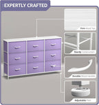 Sorbus Kids Dresser with 9 Drawers - Storage Unit Organizer Chest for Clothes - Bedroom, Kids Room, Nursery, & Closet