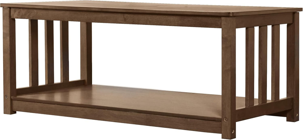 HOME DESIGN Ottawa 3 Piece Coffee Table Set with 2 End Tables and Lower Shelf...