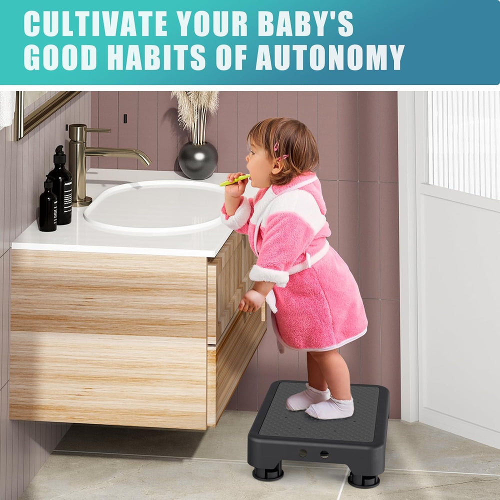 Mobility Step Stool for Adults & Seniors, Indoor/Outdoor Portable Stair A...